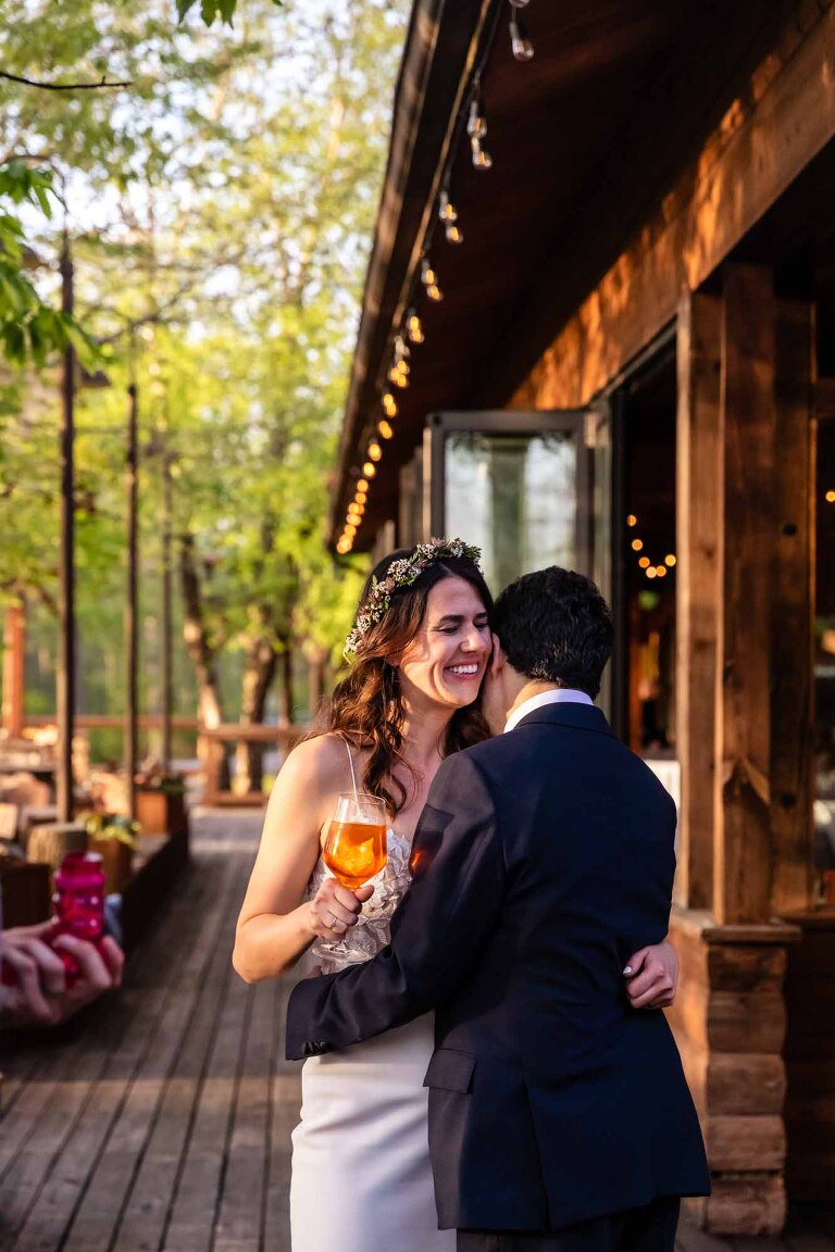 outdoor wedding ceremony location in fayetteville west virginia