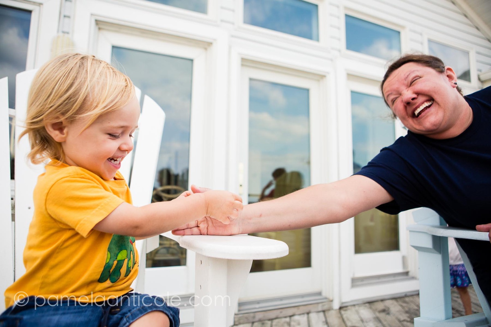 family vacation at sandbridge beach house