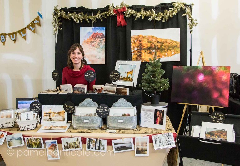 i made it! market at mccandless crossing christmas 2017, unique pittsburgh christmas gifts, original art, local artist, pittsburgh