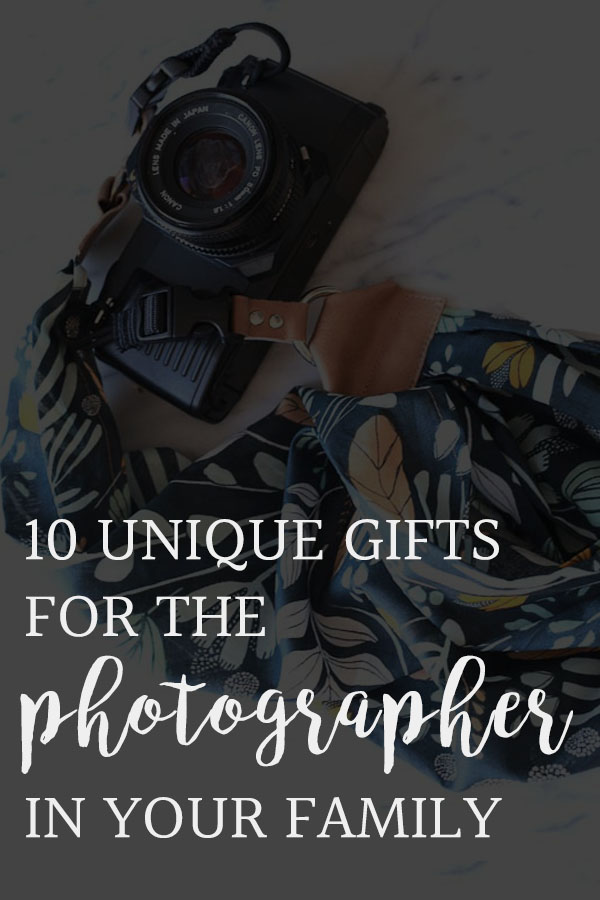 10 Unique gifts for the Photographer in your family! » Pamela Anticole