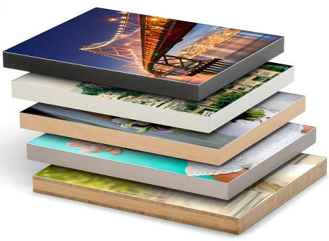 large standout prints on metal wall art