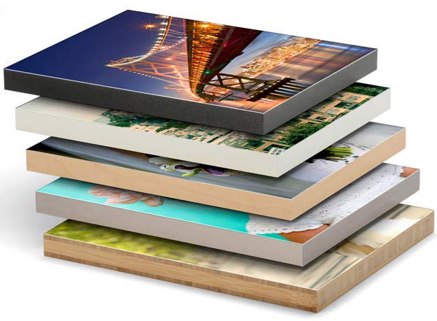 large standout prints on metal wall art