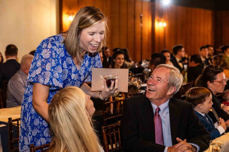 the ballroom upstairs is a warm inviting space for WBU Event Venue wedding photos
